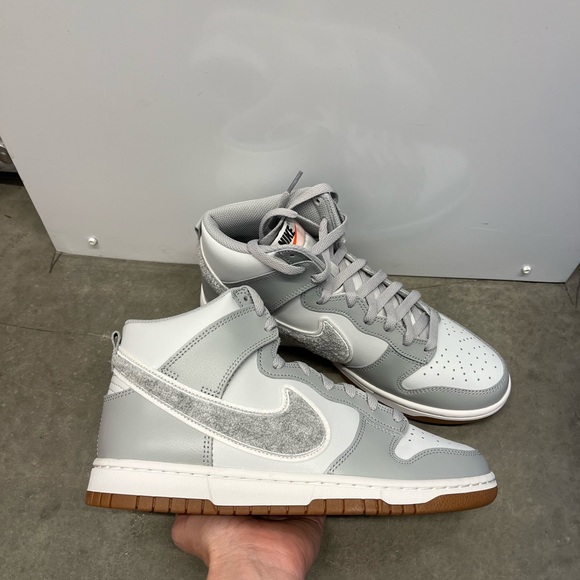 Nike Dunk Hi Retro University Light Smoke Grey - Picture 8 of 10